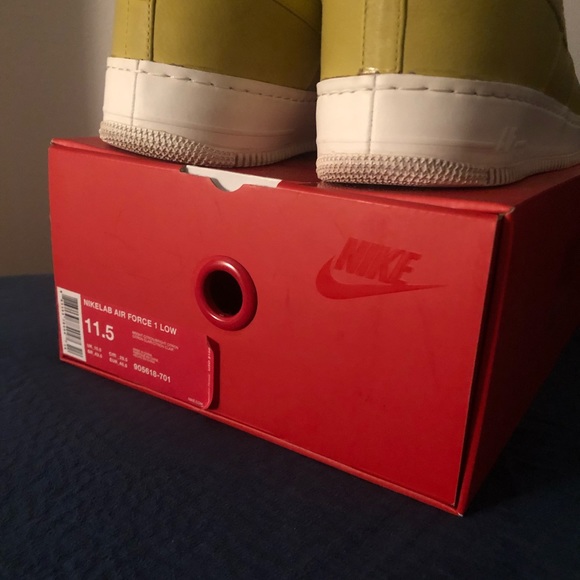 Nike AF1 citron - Picture 9 of 9